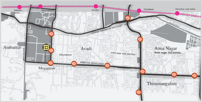 ambattur map