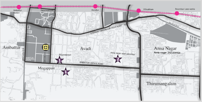 ambattur map