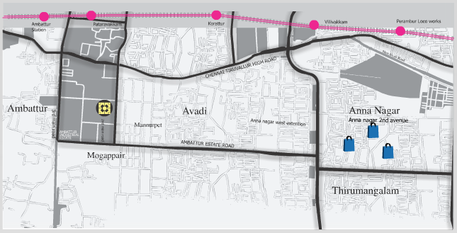 ambattur map